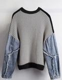 Denim Slopes Sweater